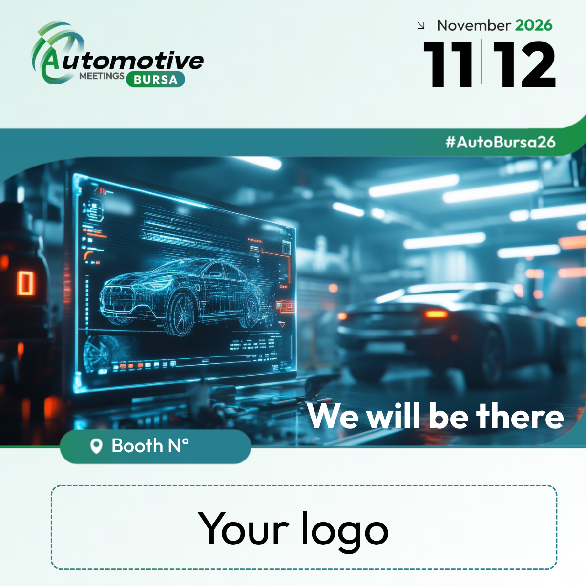 Social media template - Automotive Meetings Bursa